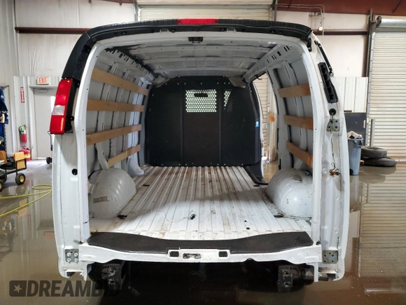 2024 Chevrolet Express Cargo with VIN 1GCWGAFP0R1158491, listed as a Copart auction lot 54743335 with Not provided miles and Clean title. Bid and sale history available at DreamBid. Image 6.