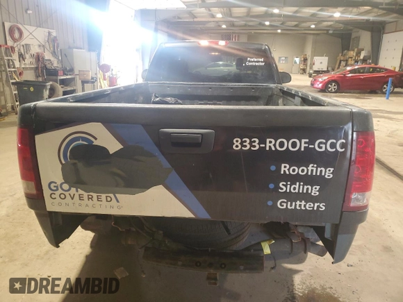 2011 GMC Sierra 1500 with VIN 1GTN2VEA5BZ112595, listed as a Copart auction lot 43603965 with 141,038 mi miles and Salvage Title. Bid and sale history available at DreamBid. Image 6.