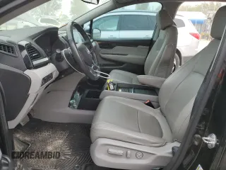 2018 Honda Odyssey Elite with VIN 5FNRL6H92JB024856, listed as a Copart auction lot 52409895 with 123,264 mi miles and Salvage title. Bid and sale history available at DreamBid. Image 7.