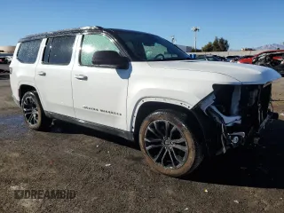 2024 Jeep Grand Wagoneer Series II Obsidian z VIN 1C4SJVFP8RS107645, wystawiony jako Copart lot #88718195 z przebiegiem 14 155 mil mil oraz Czysty tytuł • Clean title. Historia ofert i sprzedaży dostępna na DreamBid. Obrazek 4.