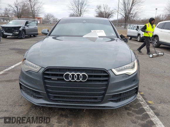 2015 Audi A6 3.0L TDI Prestige with VIN WAUHMAFC9FN036678, listed as a IAAI auction lot 41741472 with 87,932 mi miles. Bid and sale history available at carsss.com. Image 12.