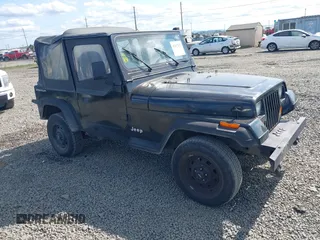 1994 Jeep Wrangler S z VIN 1J4FY19P3RP434078, wystawiony jako IAAI lot #42437431 z przebiegiem 95 047 mil mil oraz . Historia ofert i sprzedaży dostępna na DreamBid. Obrazek 1.