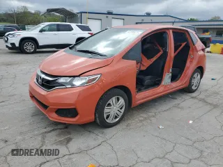 2018 Honda Fit LX with VIN 3HGGK5H44JM725002, listed as a Copart auction lot 52890675 with 215,978 mi miles and Salvage Title. Bid and sale history available at carsss.com. Image 1.