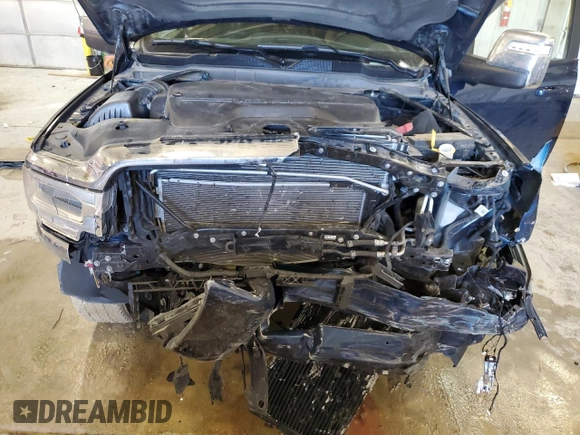 2023 Ram 2500 Laramie with VIN 3C6UR5FL5PG500920, listed as a Copart auction lot 82865454 with 35,330 mi miles and Salvage title. Bid and sale history available at DreamBid. Image 12.