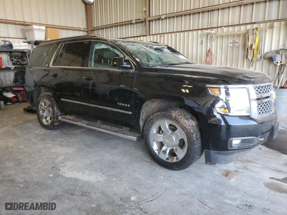 2018 Chevrolet Tahoe LT with VIN 1GNSKBKC3JR144877, listed as a Copart auction lot 48708315 with 92,702 mi miles and Salvage Title. Bid and sale history available at carsss.com. Image 4.