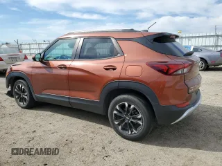 2021 Chevrolet TrailBlazer LT with VIN KL79MPS2XMB020024, listed as a Copart auction lot 46375995 with 81,416 mi miles and Salvage Title. Bid and sale history available at carsss.com. Image 2.