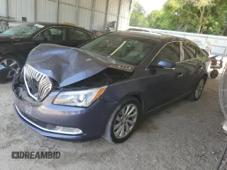 2015 Buick LaCrosse Leather with VIN 1G4GB5G39FF237187, listed as a Copart auction lot 53474235 with 108,563 mi miles and Salvage title. Bid and sale history available at DreamBid. Image 1.