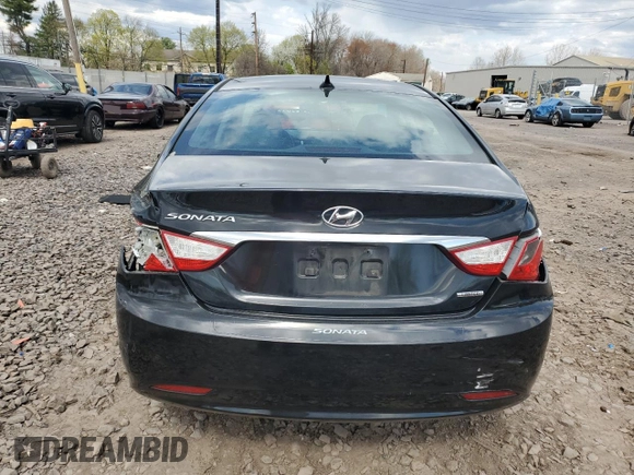 2013 Hyundai Sonata Limited with VIN 5NPEC4AC1DH674549, listed as a Copart auction lot 53017565 with 128,978 mi miles and Salvage Title. Bid and sale history available at carsss.com. Image 6.