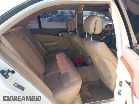 2004 Mercedes-Benz S 430 with VIN WDBNG70J04A423615, listed as a IAAI auction lot 42407100 with Not provided miles and . Bid and sale history available at DreamBid. Image 8.