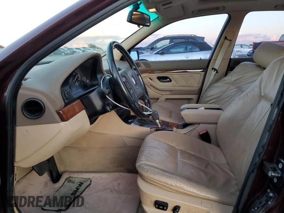 1997 BMW 5 Series 528iA with VIN WBADD6320VBW17056, listed as a Copart auction lot 80342704 with 160,709 mi miles and Salvage Title. Bid and sale history available at carsss.com. Image 7.