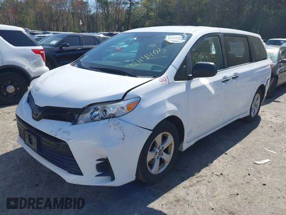 2019 Toyota Sienna L с VIN 5TDZZ3DC4KS015569, выставлен на аукционе IAAI как лот 42114405 с пробегом 101 476 миль миль и . История ставок и продаж доступна на DreamBid. Изображение 18.