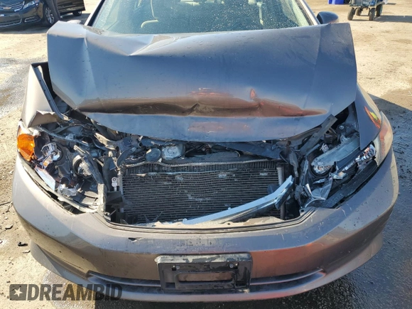 2012 Honda Civic LX with VIN 19XFB2F53CE081719, listed as a Copart auction lot 50922075 with Not Provided miles and Salvage Title. Bid and sale history available at DreamBid. Image 11.