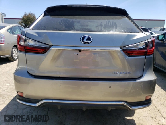 2020 Lexus RX with VIN 2T2AGMDA6LC045637, listed as a Copart auction lot 49710573 with 69,112 mi miles. Bid and sale history available at carsss.com. Image 6.
