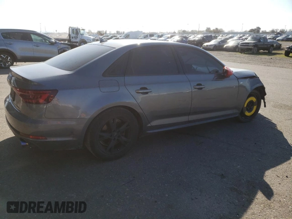 2018 Audi A4 Premium with VIN WAUKMAF41JA064456, listed as a Copart auction lot 48756605 with 80,740 mi miles and Salvage Title. Bid and sale history available at carsss.com. Image 3.