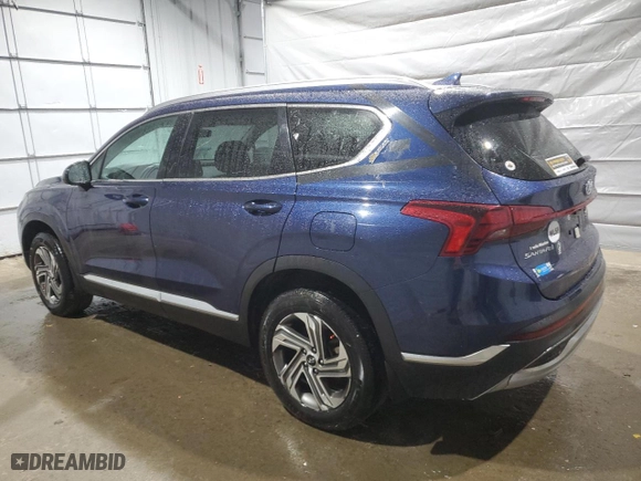 2021 Hyundai Santa Fe SEL with VIN 5NMS2DAJ4MH343532, listed as a Copart auction lot 50032955 with 49,436 mi miles and Clean Title. Bid and sale history available at carsss.com. Image 2.