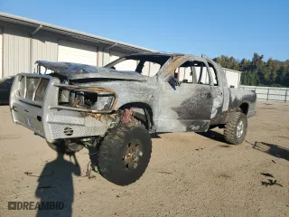 2007 Dodge Ram 2500 SLT with VIN 3D7KS29A57G839728, listed as a Copart auction lot 77826464 with 0 mi miles and Salvage Title. Bid and sale history available at carsss.com. Image 1.