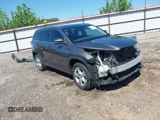 2014 Toyota Highlander Limited z VIN 5TDYKRFH3ES022092, wystawiony jako IAAI lot #42254174 z przebiegiem 178 467 mil mil oraz . Historia ofert i sprzedaży dostępna na DreamBid. Obrazek 1.