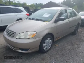2004 Toyota Corolla CE with VIN 2T1BR32E44C235036, listed as a IAAI auction lot 42255194 with 154,580 mi miles and . Bid and sale history available at DreamBid. Image 2.