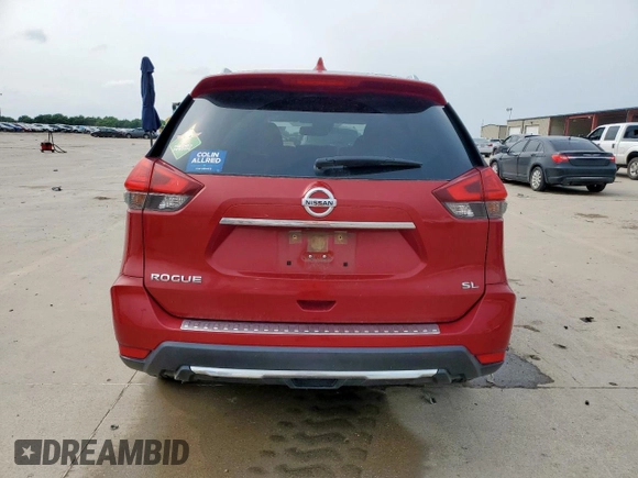 2017 Nissan Rogue SV z VIN JN8AT2MT4HW408073, wystawiony jako Copart lot #57068815 z przebiegiem 150 179 mil mil oraz Szkoda całkowita • Salvage title. Historia ofert i sprzedaży dostępna na DreamBid. Obrazek 6.