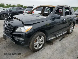 2013 Mercedes-Benz M 350 with VIN 4JGDA5HB0DA124721, listed as a Copart auction lot 50834924 with Not provided miles and Salvage title. Bid and sale history available at DreamBid. Image 1.