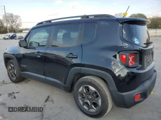2017 Jeep Renegade Sport with VIN ZACCJAAB2HPF38883, listed as a Copart auction lot 77474204 with 120,687 mi miles and Salvage title. Bid and sale history available at DreamBid. Image 2.