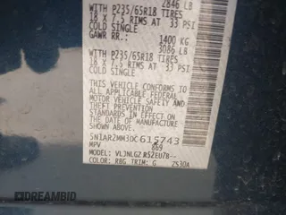 2013 Nissan Pathfinder SL with VIN 5N1AR2MM3DC615743, listed as a IAAI auction lot 42521969 with 168,814 mi miles and . Bid and sale history available at DreamBid. Image 9.