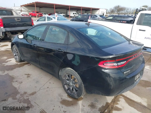2016 Dodge Dart SE with VIN 1C3CDFAA9GD630263, listed as a IAAI auction lot 41712601 with 148,415 mi miles. Bid and sale history available at carsss.com. Image 3.