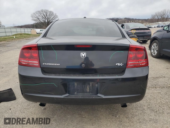 2006 Dodge Charger R/T with VIN 2B3KA53HX6H482051, listed as a Copart auction lot 51588685 with 90,952 mi miles and Non Repairable. Bid and sale history available at DreamBid. Image 6.