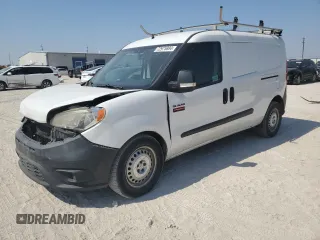 2017 Ram ProMaster City Cargo Van Tradesman with VIN ZFBERFAB3H6E11566, listed as a Copart auction lot 72975894 with 124,673 mi miles and Salvage Title. Bid and sale history available at carsss.com. Image 1.