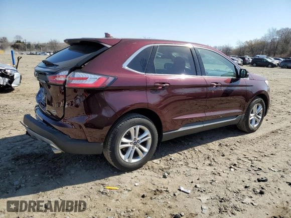 2019 Ford Edge SEL with VIN 2FMPK3J91KBB74051, listed as a Copart auction lot 49826795 with 74,119 mi miles and Salvage Title. Bid and sale history available at carsss.com. Image 3.
