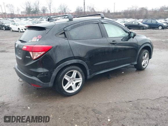 2018 Honda HR-V EX-L Navi with VIN 3CZRU6H77JM704902, listed as a IAAI auction lot 41463357 with 95,675 mi miles. Bid and sale history available at carsss.com. Image 4.