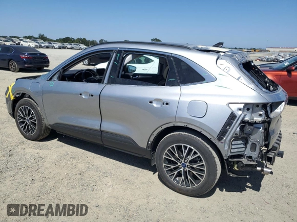 2022 Ford Escape Titanium Plug-In Hybrid with VIN 1FMCU0LZ5NUB74296, listed as a Copart auction lot 61629035 with Not provided miles and Salvage title. Bid and sale history available at DreamBid. Image 2.