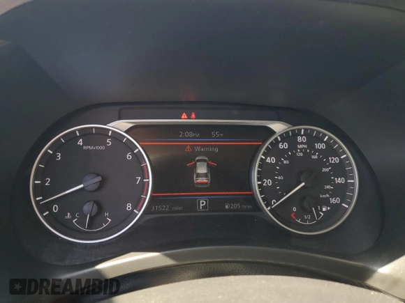 2021 Nissan Sentra SR z VIN 3N1AB8DV1MY232530, wystawiony jako Copart lot #54959545 z przebiegiem 31 522 mil mil oraz Szkoda całkowita • Salvage title. Historia ofert i sprzedaży dostępna na DreamBid. Obrazek 9.