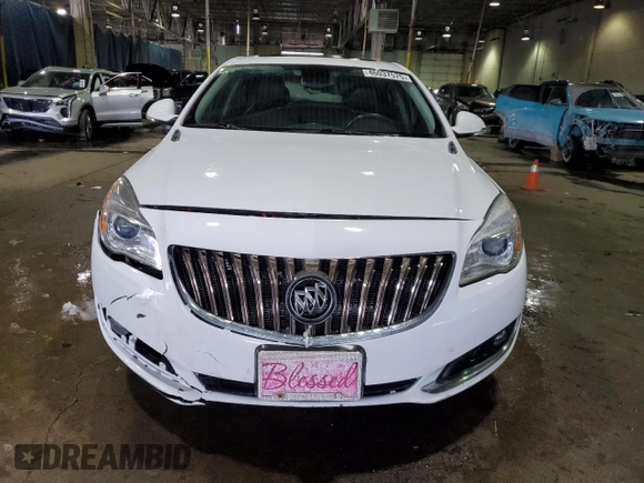 2015 Buick Regal Premium II with VIN 2G4GR5GX5F9107253, listed as a Copart auction lot 46037575 with 154,905 mi miles and Clean Title. Bid and sale history available at carsss.com. Image 5.
