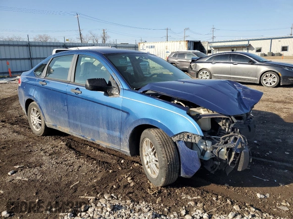2009 Ford Focus SE with VIN 1FAHP35N79W165399, listed as a Copart auction lot 48524855 with Not Provided miles and Salvage Title. Bid and sale history available at carsss.com. Image 4.