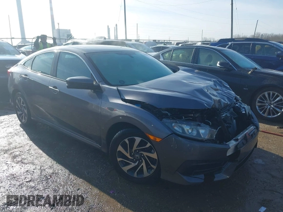 2016 Honda Civic EX with VIN 19XFC2F74GE014325, listed as a IAAI auction lot 41188650 with 117,040 mi miles and . Bid and sale history available at DreamBid. Image 1.