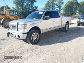 2011 Ford F-150 XL with VIN 1FTFW1EF1BFA03162, listed as a IAAI auction lot 41212287 with 218,060 mi miles. Bid and sale history available at carsss.com. Image 2.