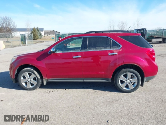 2015 Chevrolet Equinox LT with VIN 2GNFLGEK8F6214973, listed as a IAAI auction lot 41725981 with 133,956 mi miles. Bid and sale history available at carsss.com. Image 14.