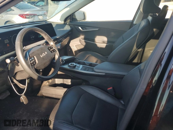2022 Kia EV6 Wind with VIN KNDC34LA1N5062291, listed as a Copart auction lot 72363744 with 36,494 mi miles and Salvage Title. Bid and sale history available at carsss.com. Image 7.