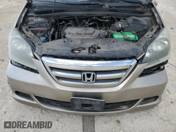 2007 Honda Odyssey EX-L with VIN 5FNRL38757B440549, listed as a Copart auction lot 56468505 with 211,759 mi miles and Clean Title. Bid and sale history available at DreamBid. Image 12.