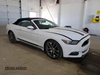 2015 Ford Mustang EcoBoost Premium with VIN 1FATP8UH8F5405323, listed as a Copart auction lot 54180385 with 125,609 mi miles and Salvage title. Bid and sale history available at DreamBid. Image 4.