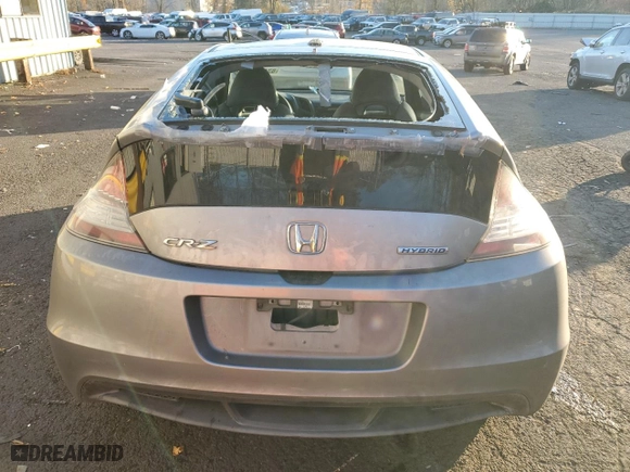 2011 Honda CR-Z with VIN JHMZF1C47BS015367, listed as a Copart auction lot 83453534 with 154,167 mi miles and Salvage Title. Bid and sale history available at carsss.com. Image 6.