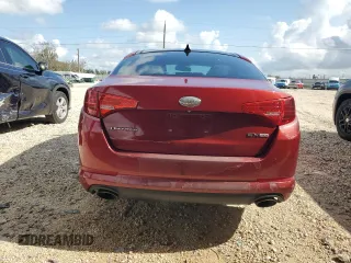 2013 Kia Optima EX with VIN 5XXGN4A7XDG211200, listed as a Copart auction lot 55419625 with 110,028 mi miles and Salvage title. Bid and sale history available at DreamBid. Image 6.