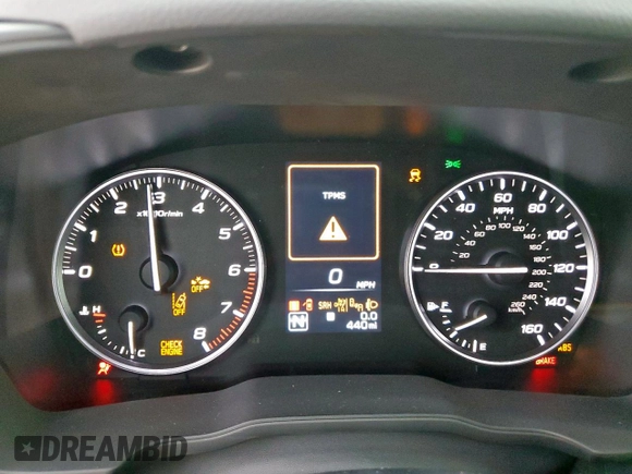 2025 Subaru Forester Premium with VIN JF2SLDDC9SH542604, listed as a Copart auction lot 60742965 with 440 mi miles and Salvage title. Bid and sale history available at DreamBid. Image 9.