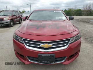 2015 Chevrolet Impala LT with VIN 2G1115SL9F9227541, listed as a Copart auction lot 52438555 with 164,486 mi miles and Salvage title. Bid and sale history available at DreamBid. Image 5.