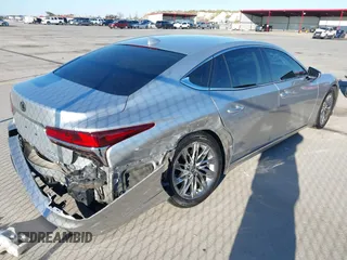 2018 Lexus LS with VIN JTHB51FFXJ5001297, listed as a IAAI auction lot 41352954 with 57,431 mi miles. Bid and sale history available at carsss.com. Image 4.