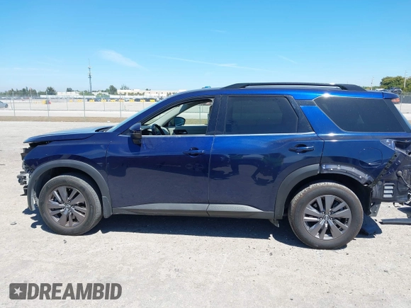 2022 Nissan Pathfinder SV with VIN 5N1DR3BAXNC239233, listed as a IAAI auction lot 41858513 with 32,632 mi miles and . Bid and sale history available at DreamBid. Image 15.