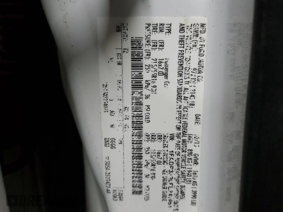 2015 Ford Focus SE z VIN 1FADP3F20FL241951, wystawiony jako Copart lot #89021775 z przebiegiem 91 698 mil mil oraz Szkoda całkowita • Salvage title. Historia ofert i sprzedaży dostępna na DreamBid. Obrazek 15.