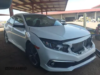 2020 Honda Civic EX-L with VIN 19XFC1F76LE204292, listed as a IAAI auction lot 41939998 with 39,765 mi miles and . Bid and sale history available at DreamBid. Image 1.