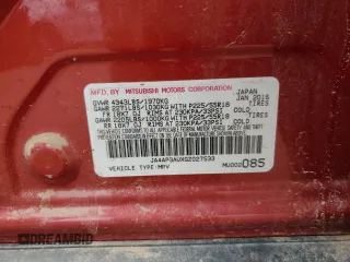 2016 Mitsubishi Outlander ES z VIN JA4AP3AUXGZ027533, wystawiony jako Copart lot #55341195 z przebiegiem 114 472 mil mil oraz Czysty tytuł • Clean title. Historia ofert i sprzedaży dostępna na DreamBid. Obrazek 13.